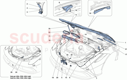 Part Diagram for Ferrari 82139200