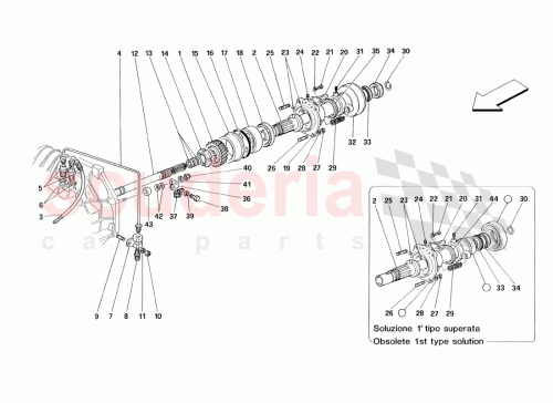 Part Diagram for Ferrari 10440990