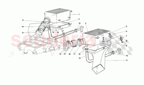 Part Diagram for Ferrari 148302
