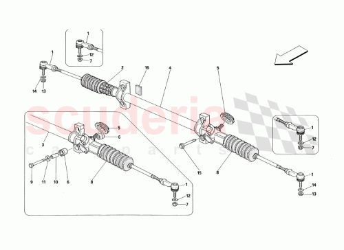 Part Diagram for Ferrari 155002