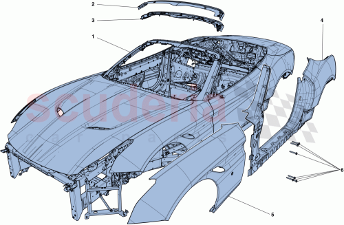Part Diagram for Ferrari 85054711
