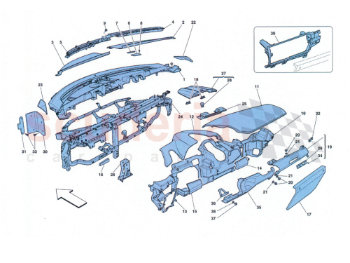 Part Diagram for Ferrari 83266112