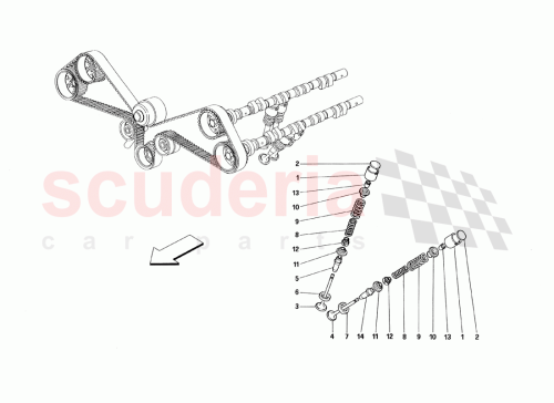 Part Diagram for Ferrari 141565