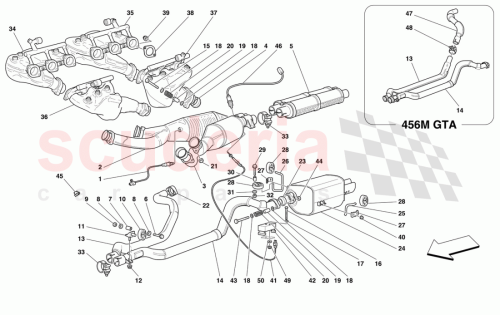 Part Diagram for Ferrari 154363