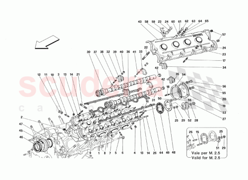 Part Diagram for Ferrari 11500324