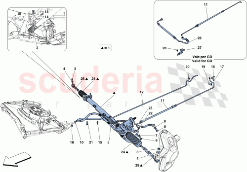 Part Diagram for Ferrari 263230