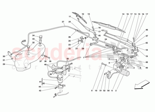 Part Diagram for Ferrari 13312970