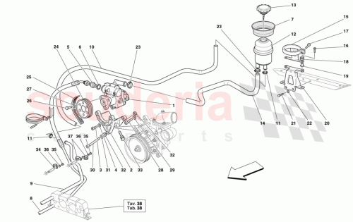 Part Diagram for Ferrari 184785