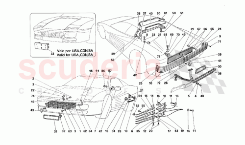 Part Diagram for Ferrari 62773400