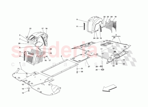 Part Diagram for Ferrari 68700800