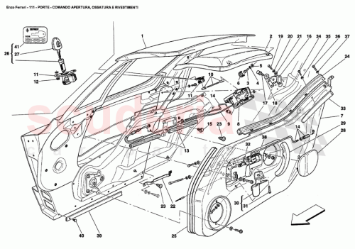 Part Diagram for Ferrari 198026