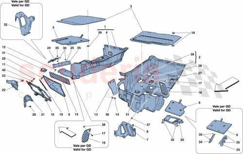 Part Diagram for Ferrari 87654800