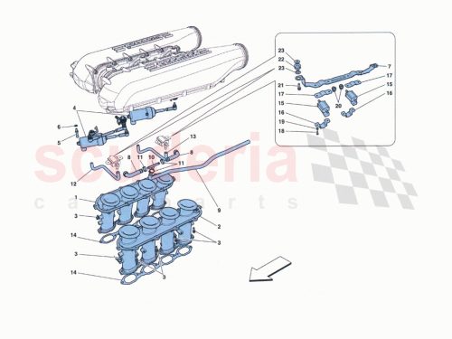 Part Diagram for Ferrari 10716170
