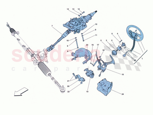 Part Diagram for Ferrari 81497600