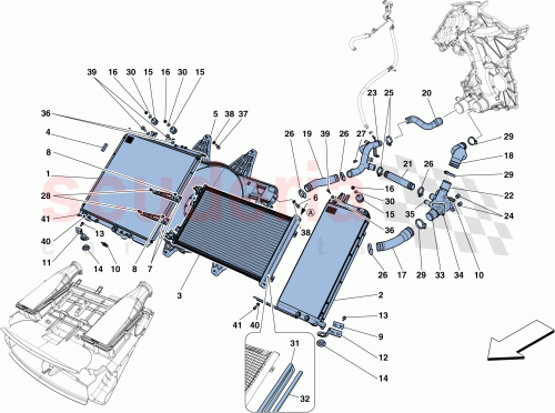 Part Diagram for Ferrari 319867