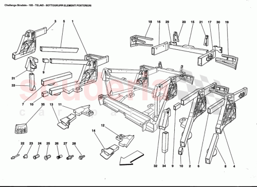 Part Diagram for Ferrari 67977600