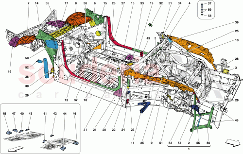 Part Diagram for Ferrari 82130200