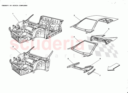 Part Diagram for Ferrari 65746800
