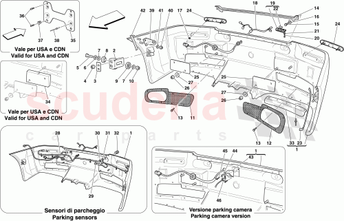 Part Diagram for Ferrari 191532