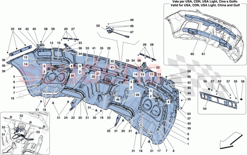 Part Diagram for Ferrari 88168700