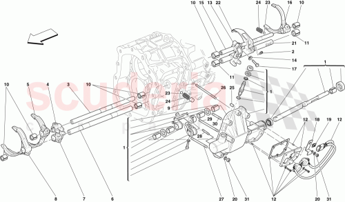 Part Diagram for Ferrari 222832