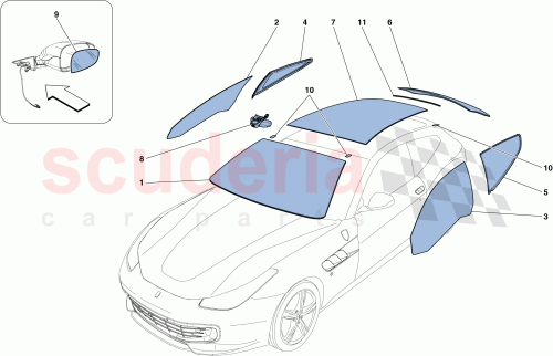 Part Diagram for Ferrari 88532500