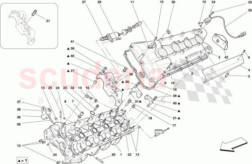 Part Diagram for Ferrari 231492