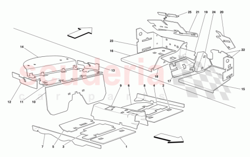Part Diagram for Ferrari 65359200