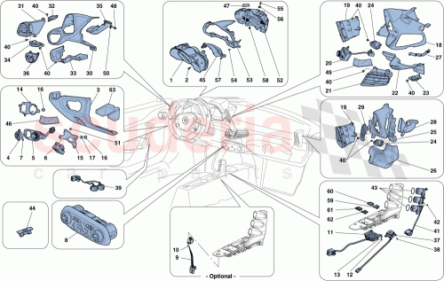 Part Diagram for Ferrari 82893600