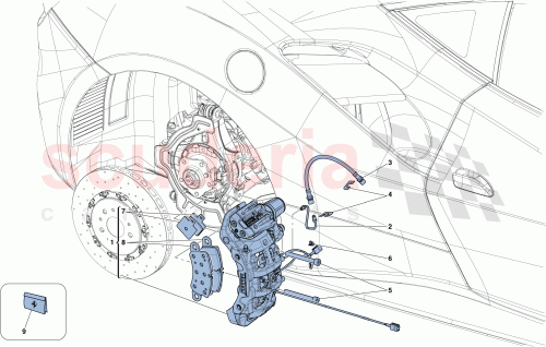 Part Diagram for Ferrari 70003493