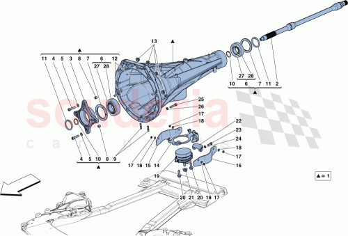 Part Diagram for Ferrari 14306731