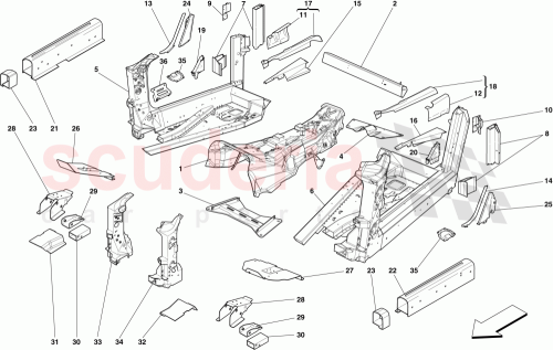 Part Diagram for Ferrari 187287