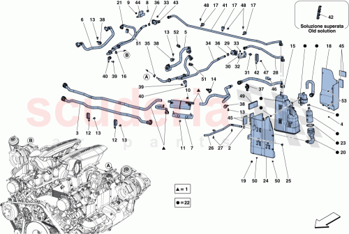 Part Diagram for Ferrari 10716470