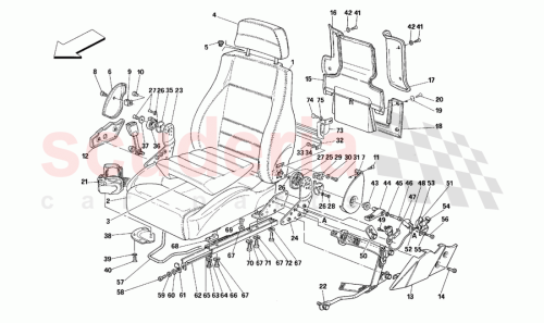 Part Diagram for Ferrari 636460