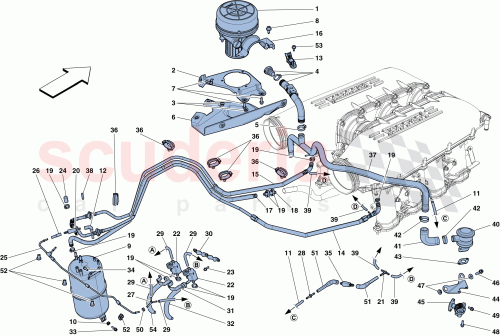 Part Diagram for Ferrari 10716370