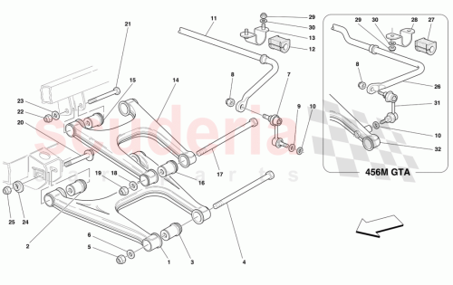 Part Diagram for Ferrari 14048211