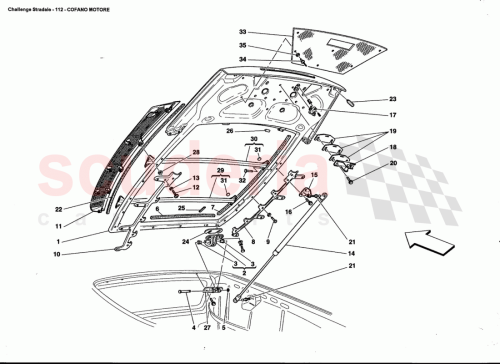 Part Diagram for Ferrari 67670600