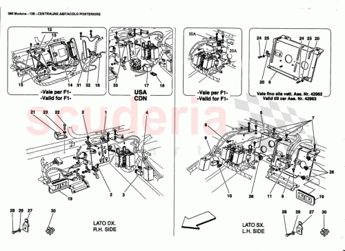 Part Diagram for Ferrari 188739