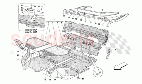 Part Diagram for Ferrari 63691900