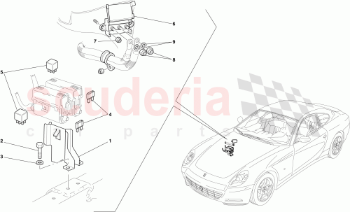 Part Diagram for Ferrari 191514