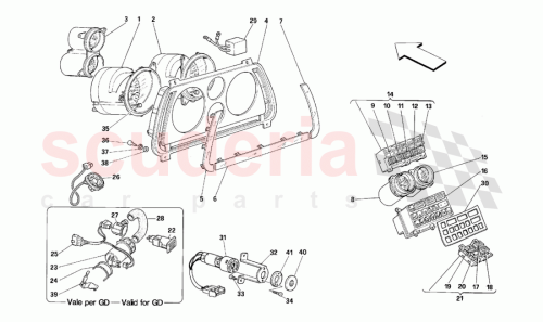 Part Diagram for Ferrari 157158