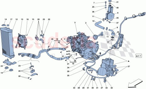 Part Diagram for Ferrari 306228