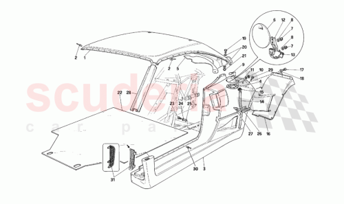Part Diagram for Ferrari 62459700