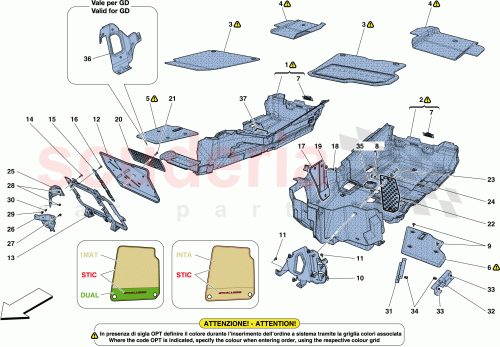 Part Diagram for Ferrari 769964
