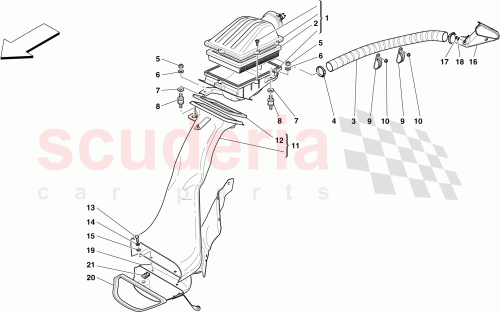 Part Diagram for Ferrari 219439