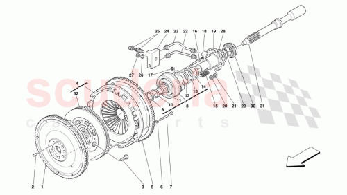 Part Diagram for Ferrari 166434