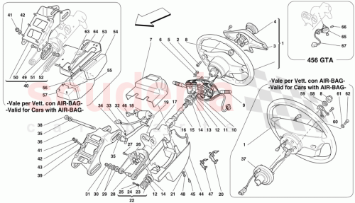 Part Diagram for Ferrari 154192