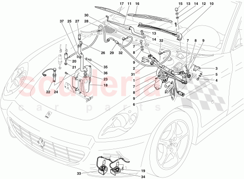 Part Diagram for Ferrari 67329300