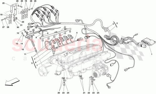 Part Diagram for Ferrari 227340