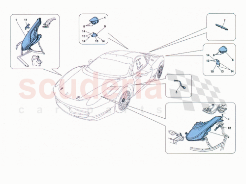Part Diagram for Ferrari 81900800